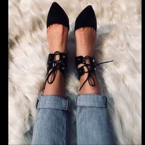 Nine West Strappy Heels